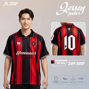ÁO POLO THỂ THAO JERSEY RETRO BULBAL Mẫu 6