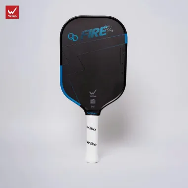 VỢT PICKLEBALL QD FIRE WIKA (16MM) - TẶNG KÈM 3 QUẤN CÁN VÀ 1 BÓNG THI ĐẤU Mẫu 2