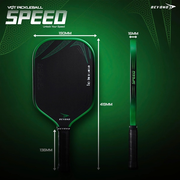 VỢT PICKLEBALL SPEED T700 BEYONO